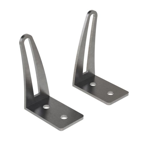 BRACKET SET FOR LINE PROFILE 35x35mm 