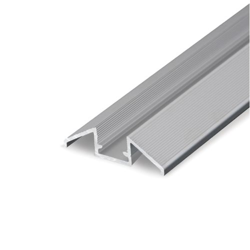 WALL-FLOOR PROFILE 6x12mm SILVER ALU m 11593