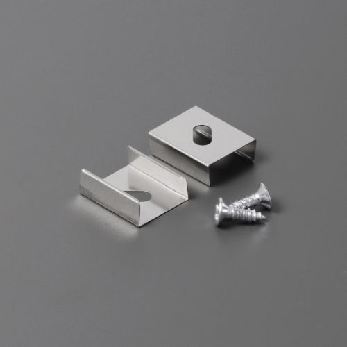 METAL MOUNTING CLIP FOR PROFILE 23.5X9.8mm