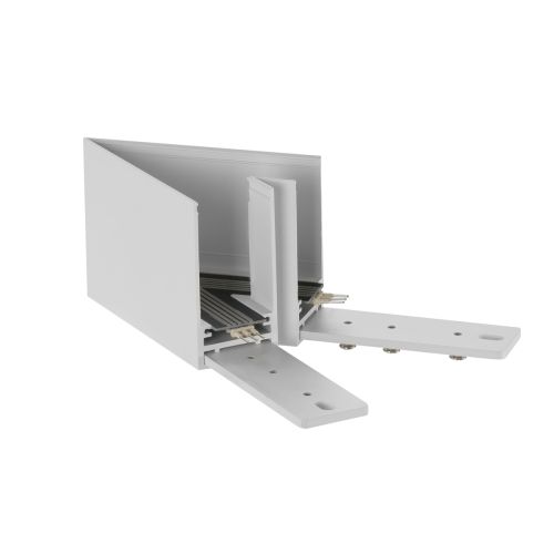 45D Corner Magnetic Mini Surface Sandy White 1pc