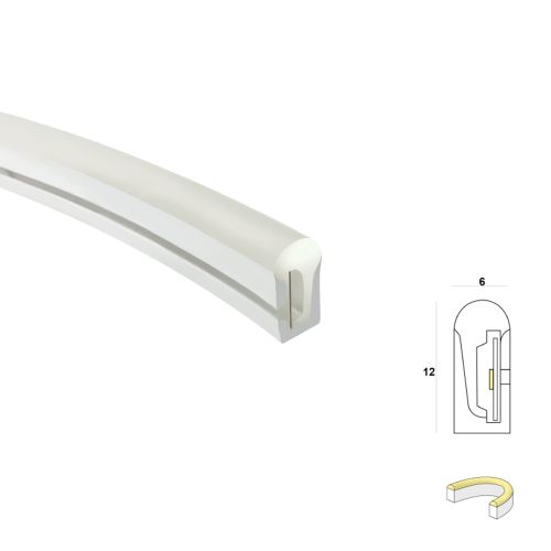LED NEON STRIP 6mm 2700K 9W 24V IP67 1m
