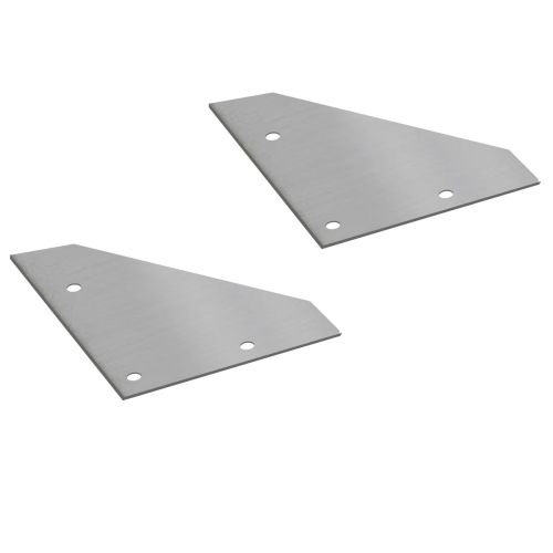 END CAP FLAT FOR LINE PROFILE ANGLE 40mm ALU 2mm