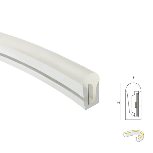 LED NEON STRIP 8X16MM 12W IP67 6000K 24V 1m