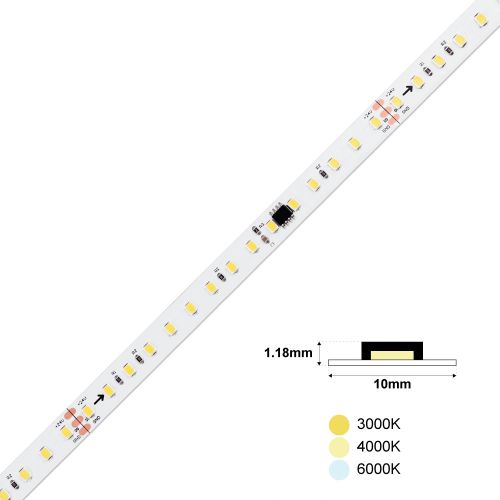 LED STRIP DIGITAL 1903 120L 24VDC 9W IP20 6000K 1m