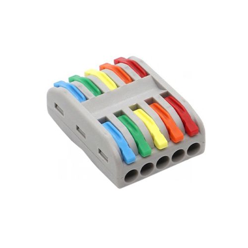 PUSH WIRΕ CONNECTOR 5C 0.08-4mm 2 32A 250V IP20