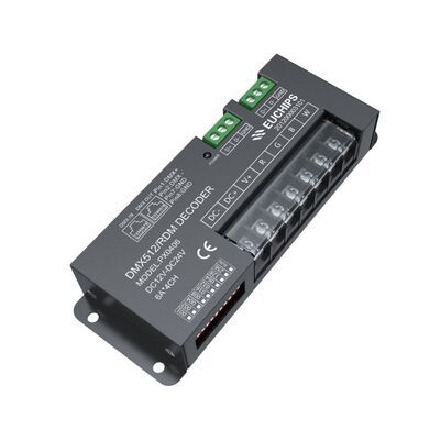 Controller LED RGB / RGBW DMX-512 4X6A Dimmer 