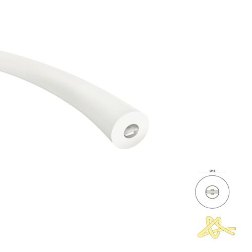 LED NEON STRIP D18mm 14.4W 6000K IP67 24VDC 360o 1m