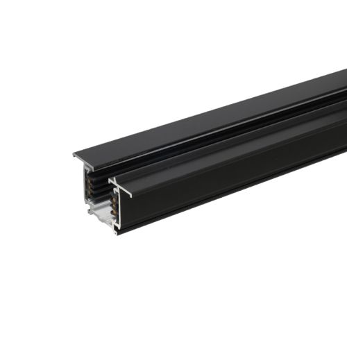 TRACK 3-RECESSED CIRCUITS DALI BLACK 2m