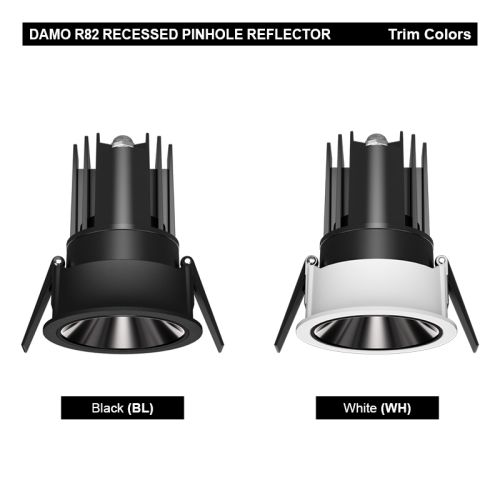 Damo R82 Recessed Pinhole Reflector