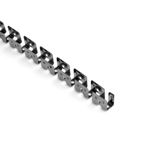 CURVED STAINLESS STEEL PROFILE 8X16 NEON LIGHT 1m
