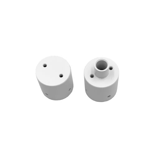 METAL END CAP FOR NEON STRIP D22 WHITE