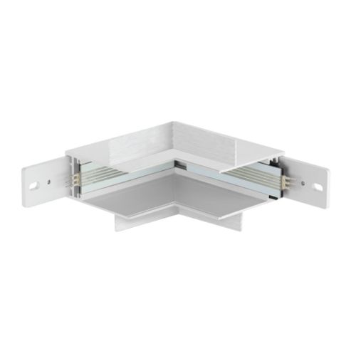 L Corner Magnetic Mini Recessed Sandy White 1pc