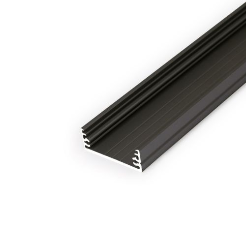 LED PROFILE WIDE24 G/W 32X11mm Black Anod 2m