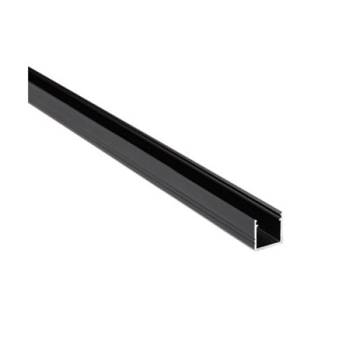 C2020021 LED PROFILE SMART10 A/Z  BLACK ANOD. 2m