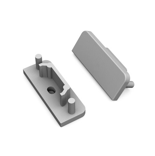 END CAP SURFACE14 GEN2 GREY WITH & WITHOUT HOLE pc