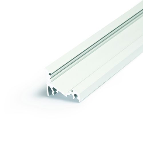 LED PROFILE CORNER10 BC/UX 20X16mm White 2m