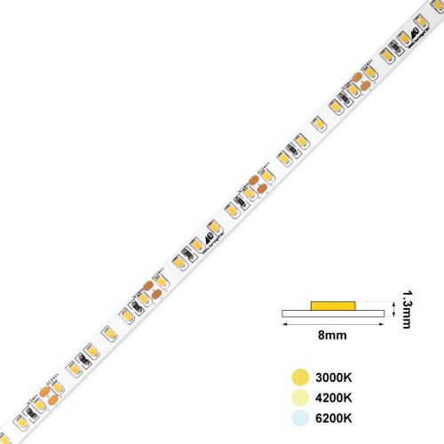 LED STRIP VALUE 120L 24VDC 12W IP20 4200K 