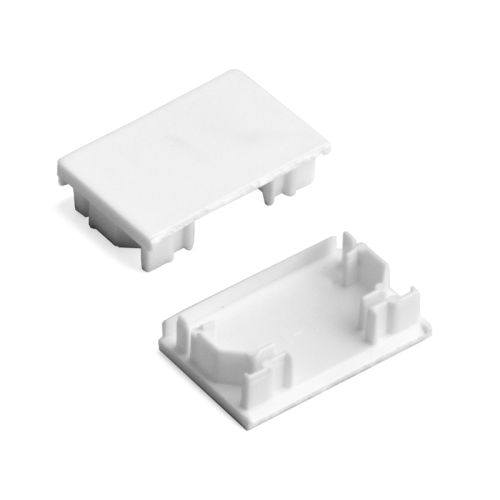 END CAP FOR PROFILE 55X35 PC WHITE