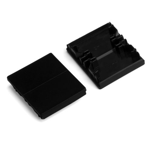 END CAP FOR PROFILE 55X70 PC BLACK
