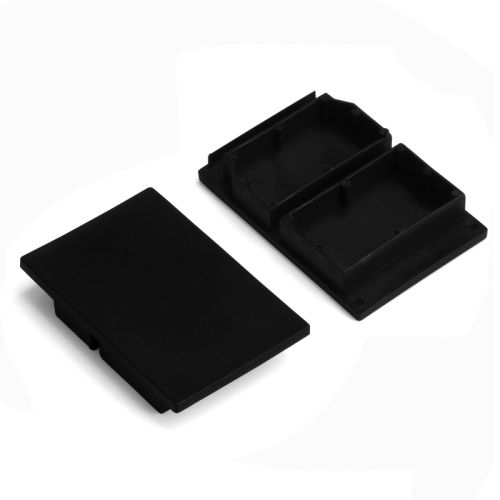 END CAP FOR PROFILE 55X80 PC BLACK