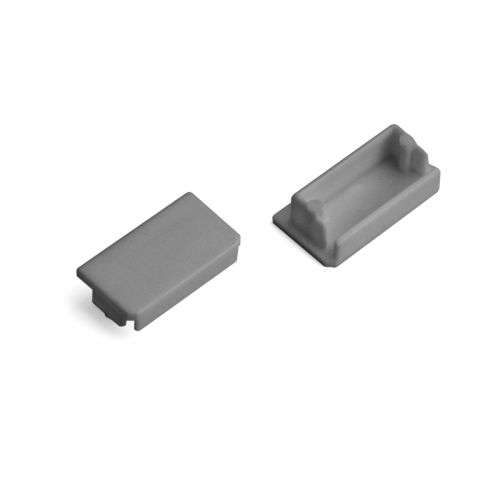 END CAP FOR PROFILE 30X15 PC GREY