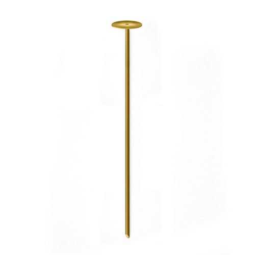Πάσσαλος D10x600mm Μπρούτζος με βάση R80