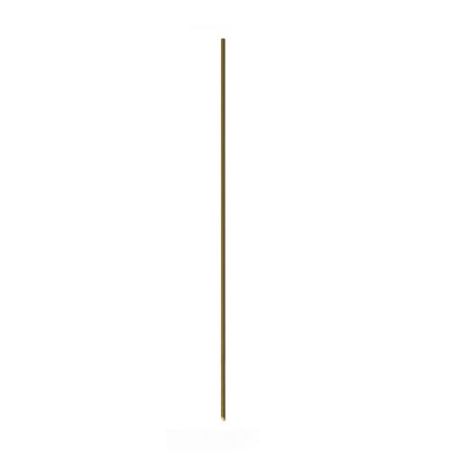 Pole D10x1000mm Brass  