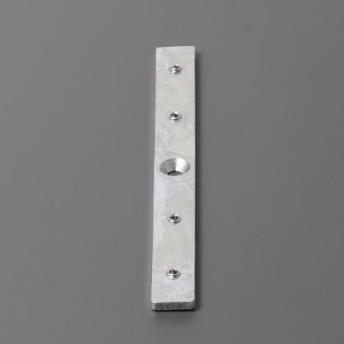 Connector Q9-180deg Zinc 1pc