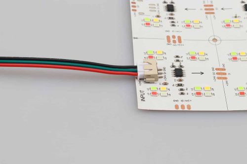 SPI RGBW , POWER INPUT CABLE, 3P 300mm