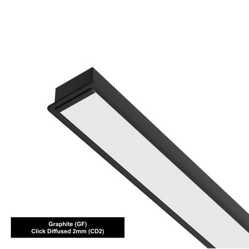 LENA RECESSED 55X35 2B 60,5W/m