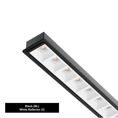 DARK LENA RECESSED 55X35 1B 35W/m